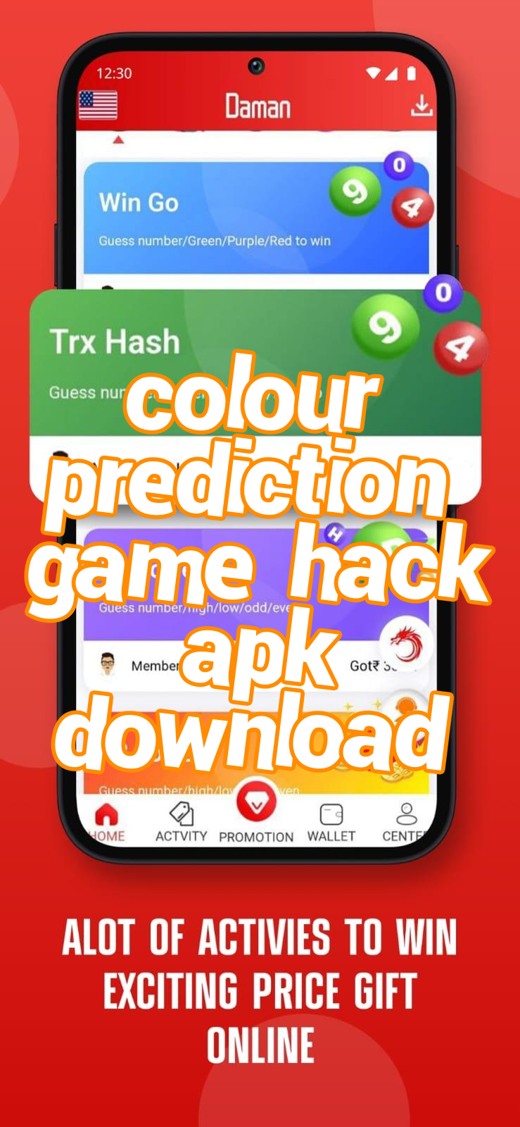 colour prediction game hack apk download Screenshots